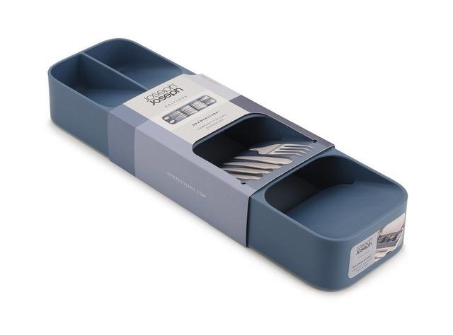 Khay đựng dao thìa dĩa Joseph Joseph DrawerStore Compact Sky Edition 85181