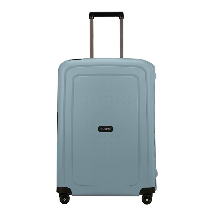 Vali Samsonite S'Cure Spinner 69/25 Icy Blue size M màu xanh xám