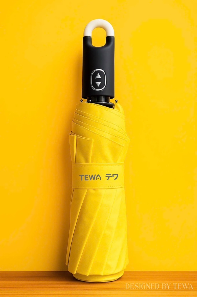 Ô trơn Tewa chống UV (80043-Y) màu vàng