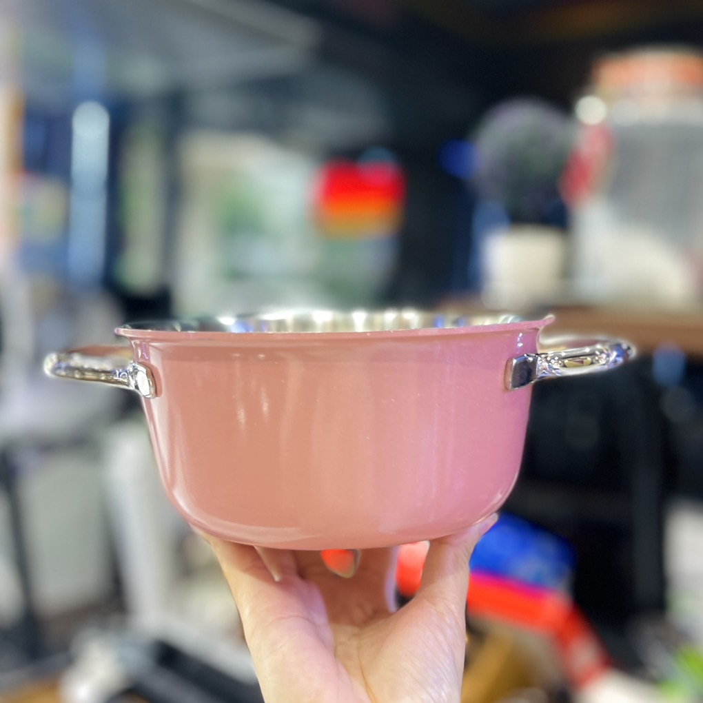 Chảo sâu lòng edelkochen hồng vỏ đỗ 16cm