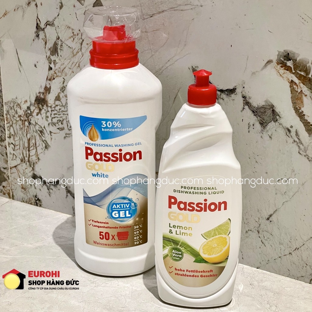 Sét nước giặt Passion 2L tổng hợp (tặng Nước rửa bát Passion 800ml không chọn màu)