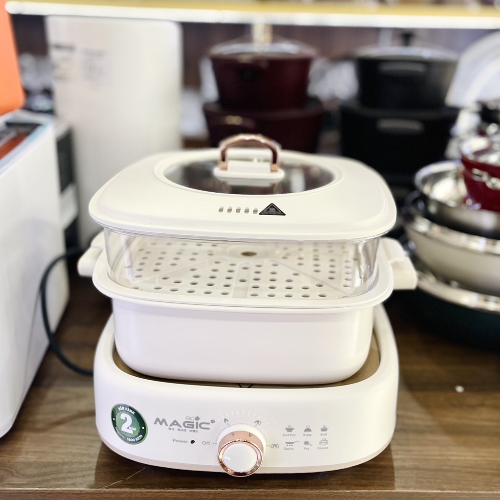 Nồi lẩu hấp 2 tầng Magic AC-281