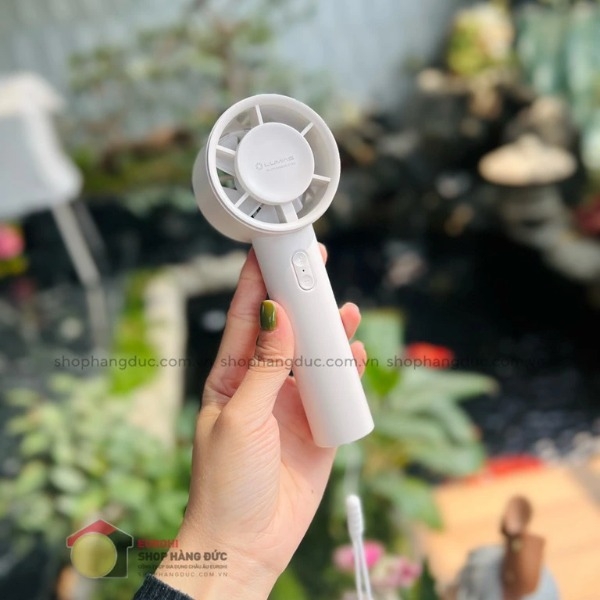 Quạt mini cầm tay Lumias X6 Lite màu trắng