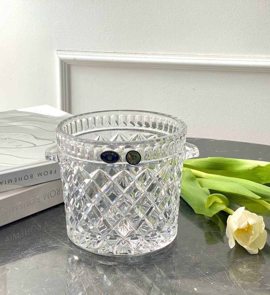 Xô đá pha lê Bohemia Diamond Classic Ice Bucket 12,5cm