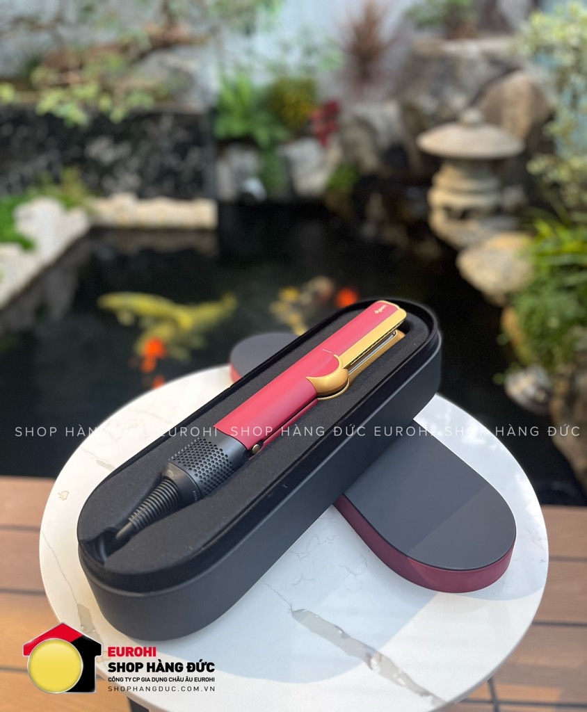 Máy duỗi tóc Dyson Airstrait (Red Velvet/Vàng) 596971-01