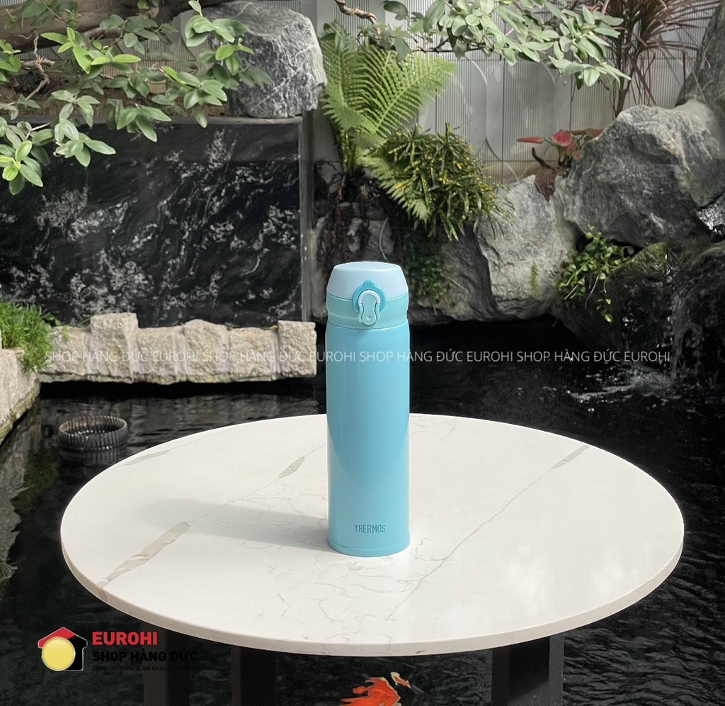 Bình giữ nhiệt Thermos 500ml màu xanh dương
