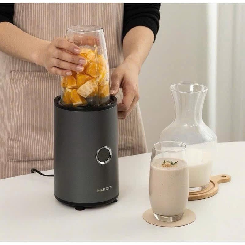 Máy xay sinh tố Hurom Blender mini 900W màu ghi xám