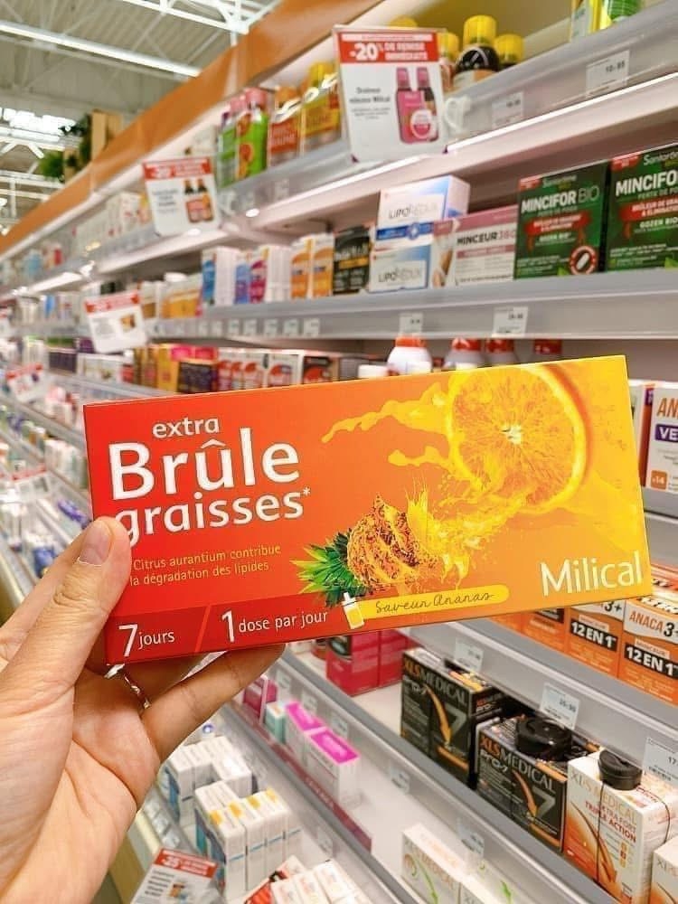 Detox Milical Extra Brule Graisses Cam dứa