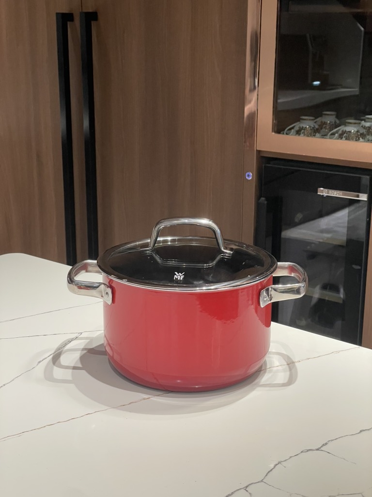 Nồi WMF Fusiontec 20cm 3,7L màu đỏ (cao)