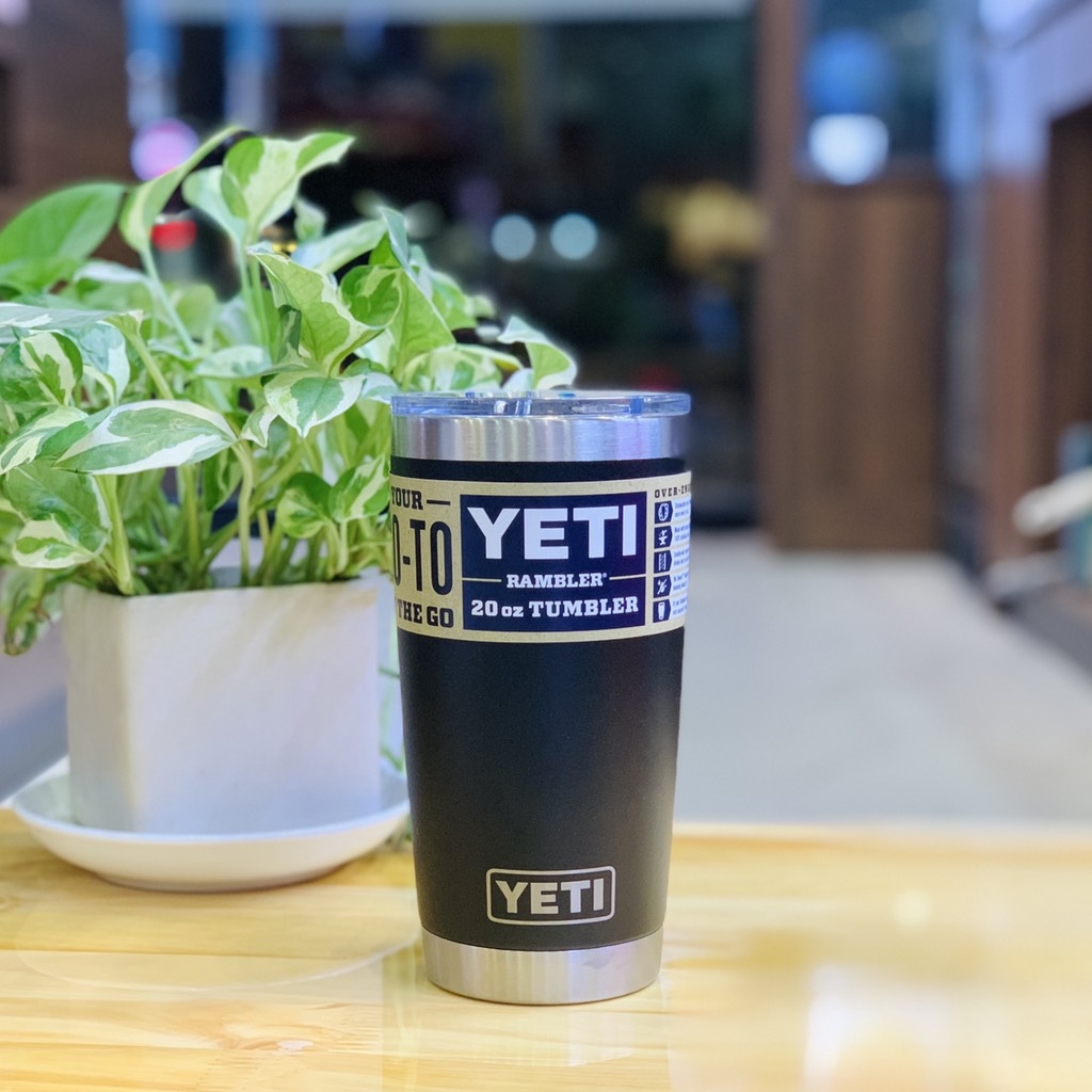 Cốc giữ nhiệt Yeti 20oz 590ml màu đen