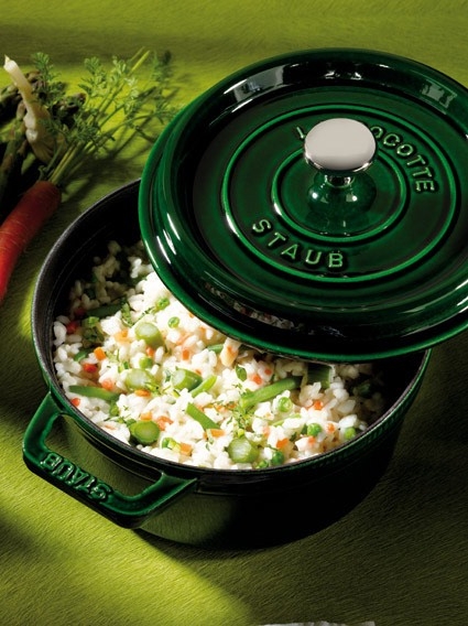 Nồi gang Staub tròn màu Xanh 20cm 2,2L (1102085)