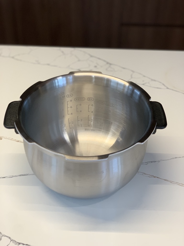 Lòng inox nồi cơm LHTR + JHR 1,8L (CRI-HAC1010N)