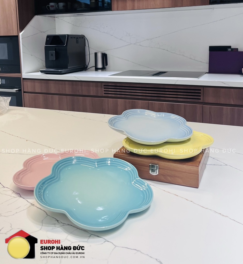Set 4 đĩa hoa Le Creuset Sorbet 23cm