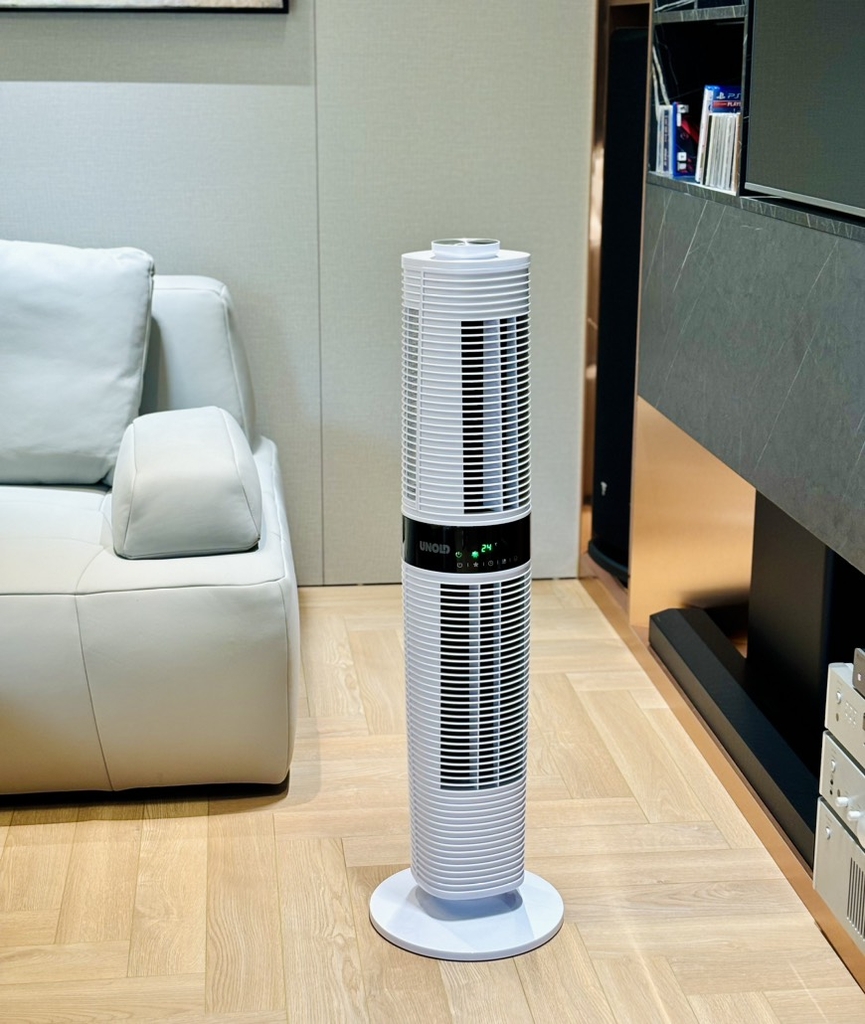 Quạt tháp Unold Super Air Smart Turmventilator 360 màu trắng 86130 (mã mới nhất 2025)