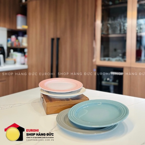Set 4 đĩa phẳng Le Creuset màu Pastel 22cm (1109032)