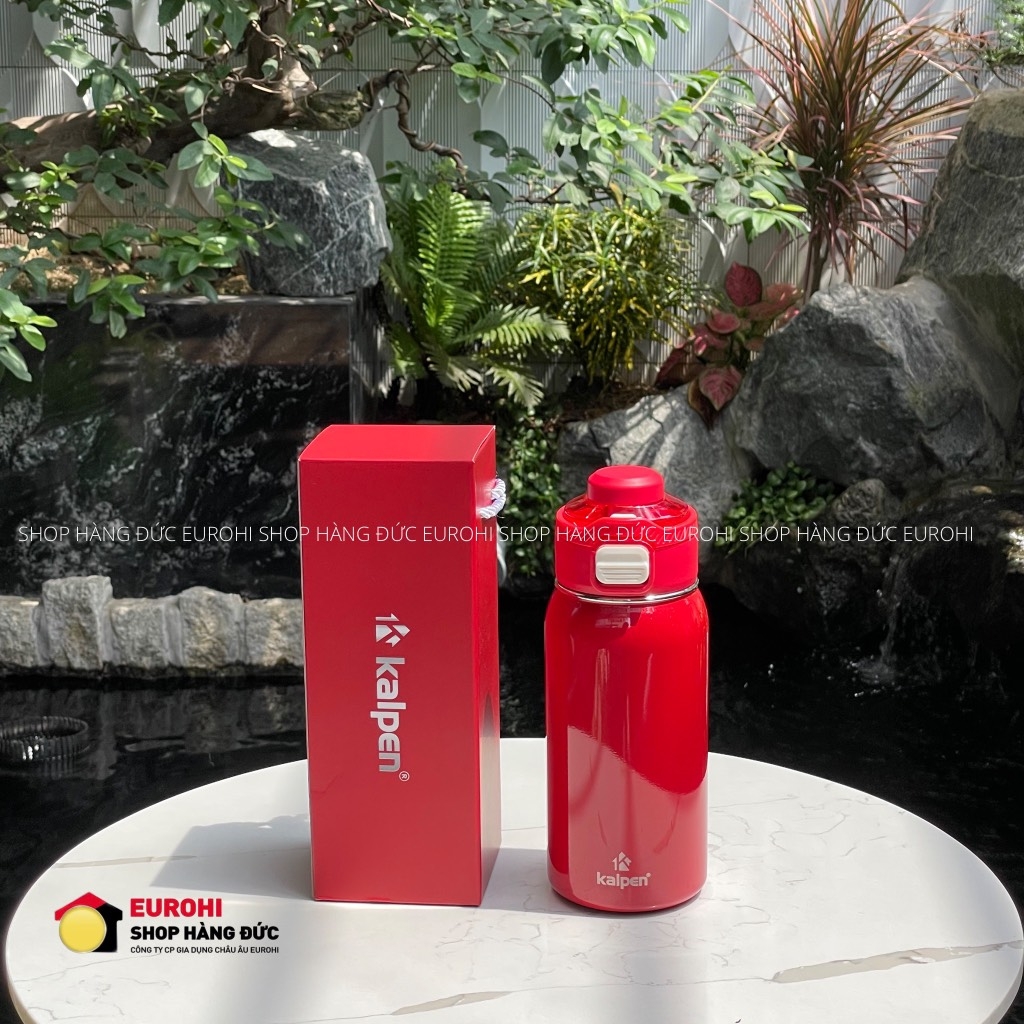 Bình giữ nhiệt inox Kalpen 700ml màu đỏ (DA10R)