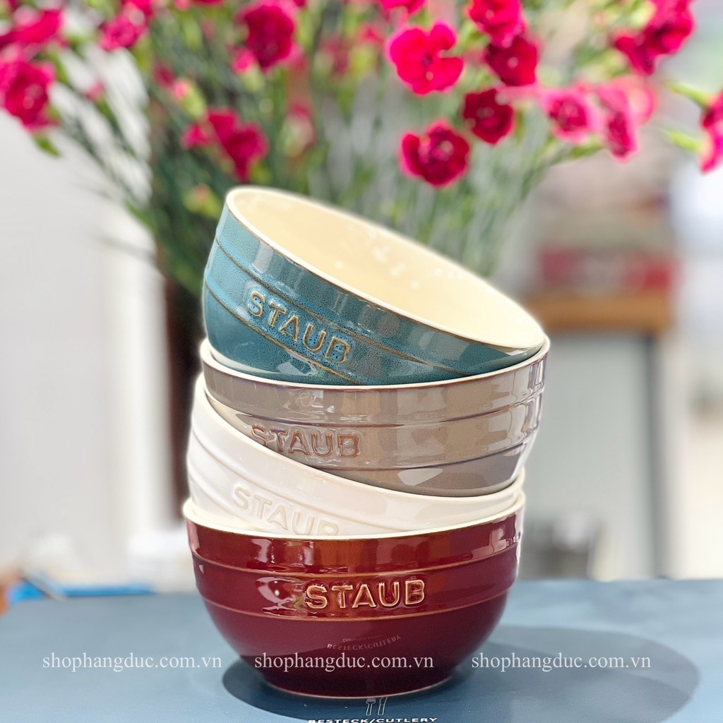 Set 4 bát ăn phở sứ Staub 17cm 1,1L 1030495