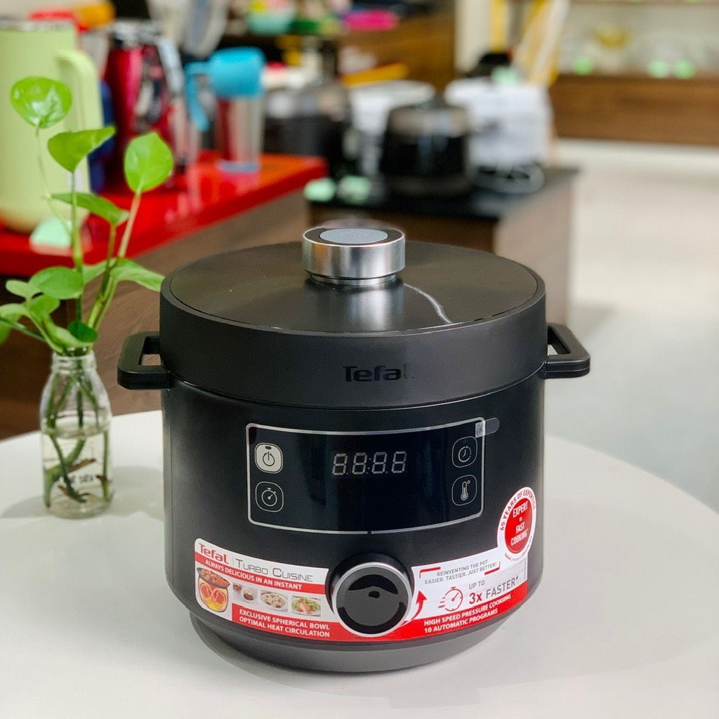 Nồi áp suất điện đa năng Tefal CY754830 Turbo