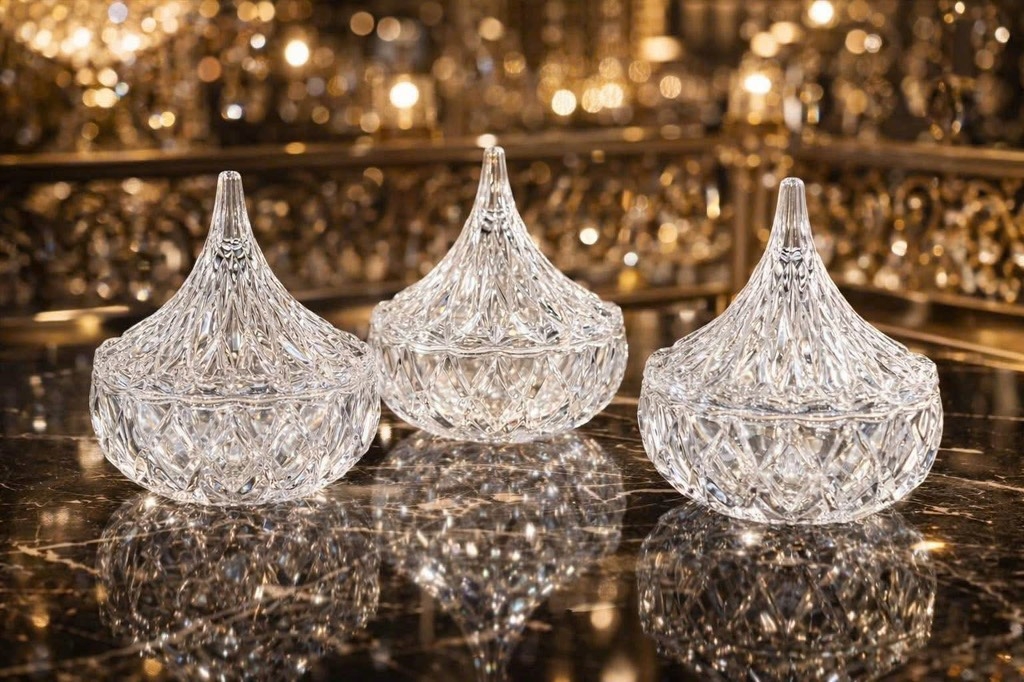 Set 3 thố mứt Irris màu trắng GC125W