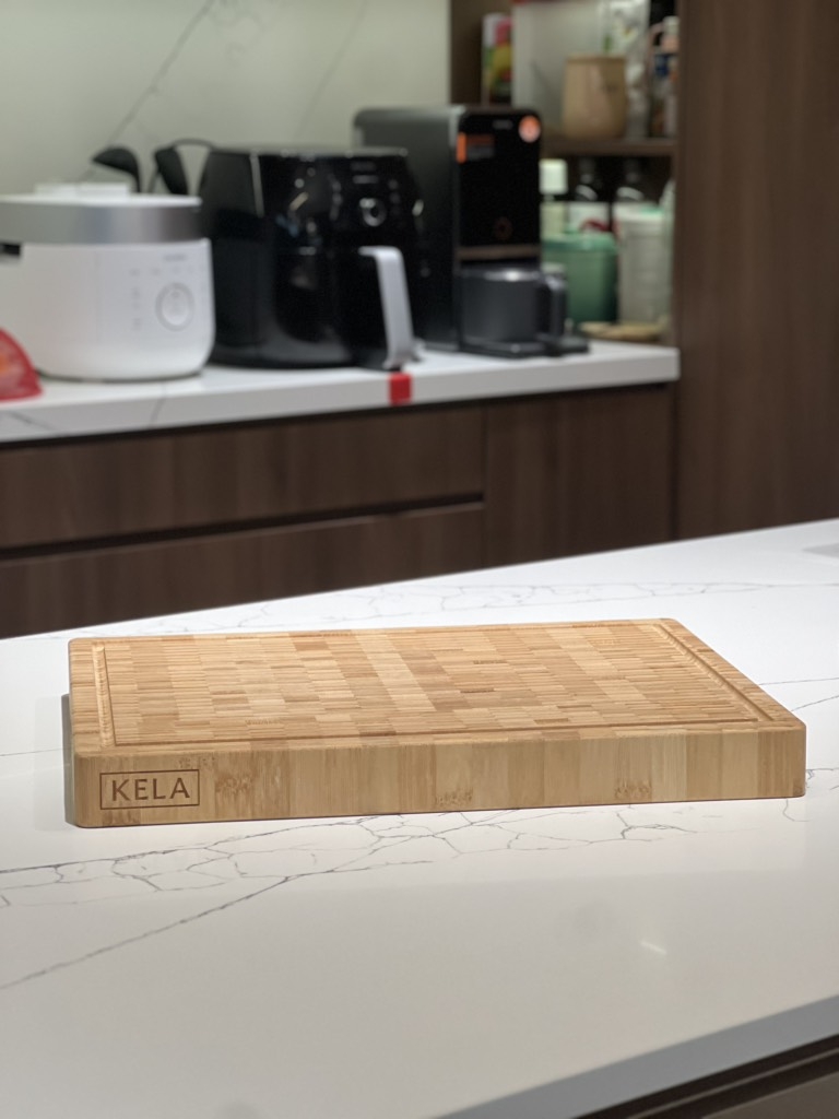 Thớt tre chặt Kela chữ nhật KL-129 (400*300*40mm)