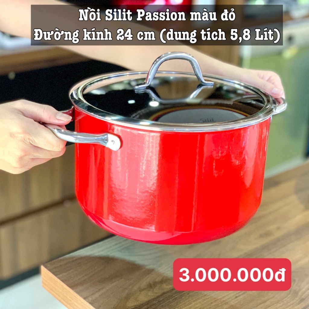 Nồi silit passion 24cm 5,8l