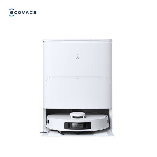 Robot hút bụi lau nhà Ecovacs Deebot T30s Pro tự động đổ rác và giặt sấy giẻ màu trắng