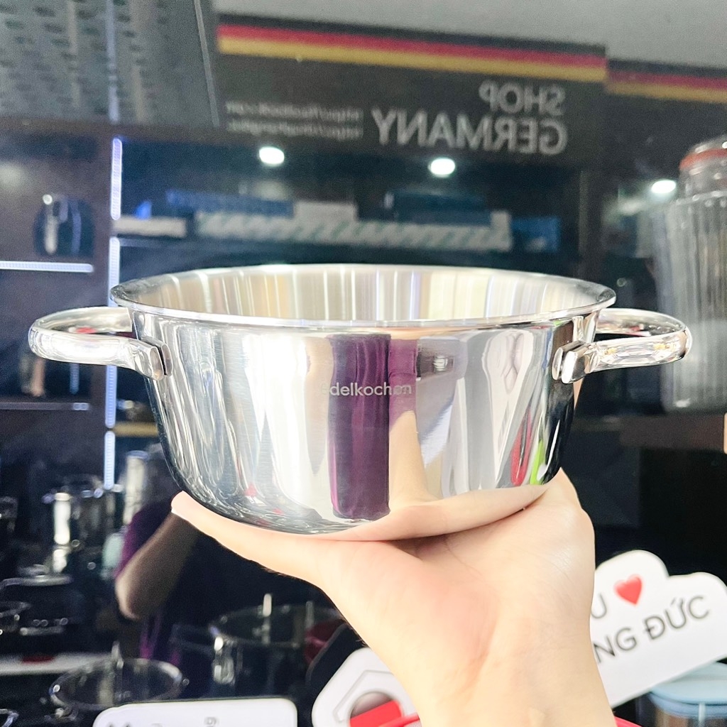 Chảo edelkochen sâu lòng inox