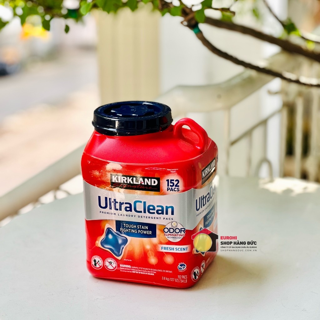 Viên giặt Kirkland Ultra Clean 152 viên