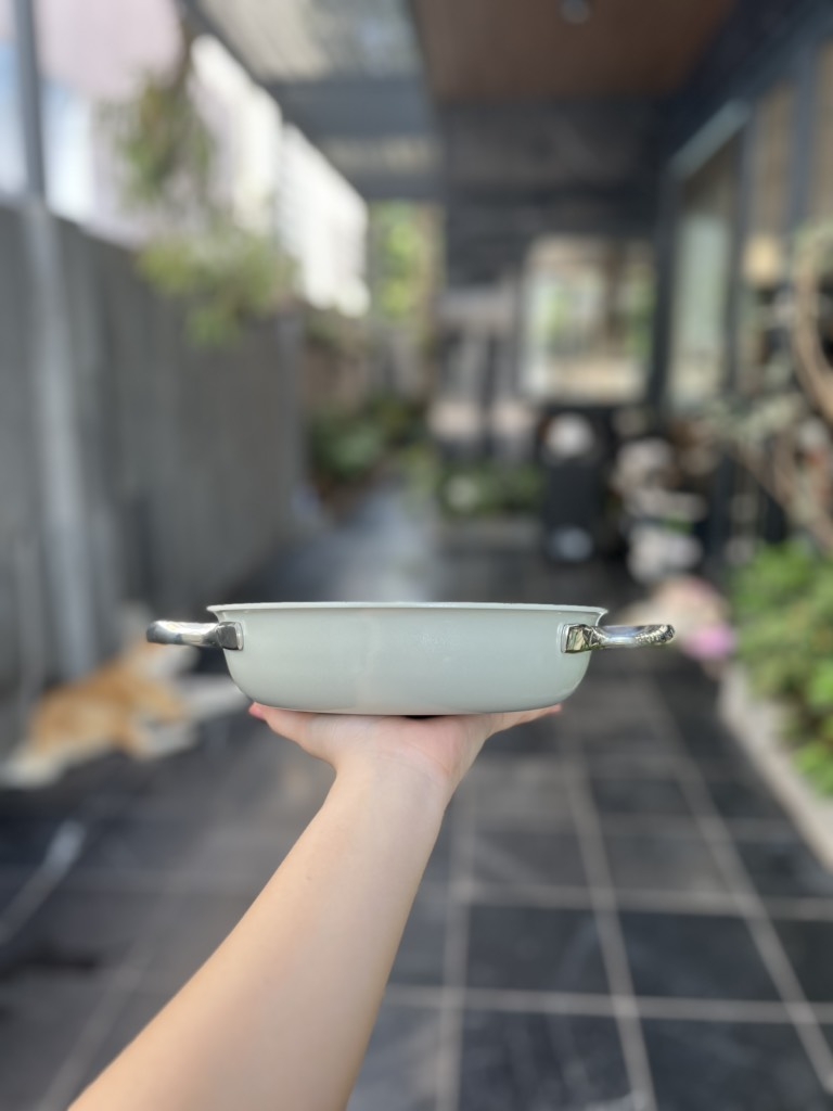 Chảo inox 5 lớp nguyên khối Edelkochen Chak Chak collection 20cm - màu Eco Green