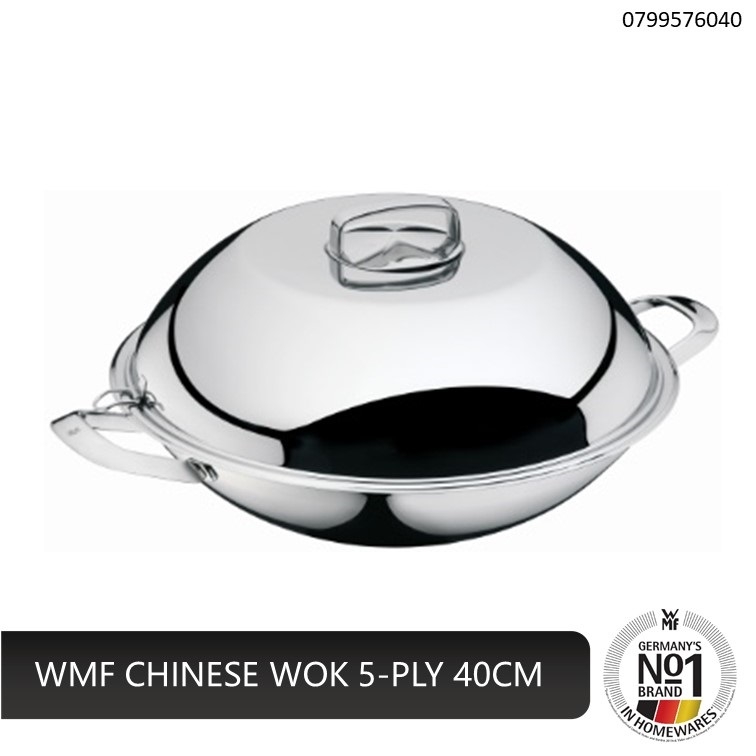 Chảo sâu lòng WMF CHINESE WOK 5-PLY 40CM 0799576040