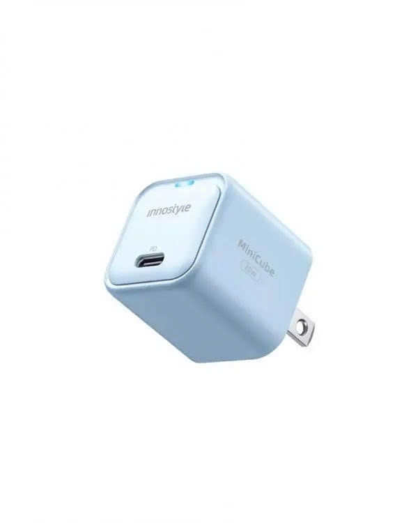Sạc nhanh siêu nhỏ 20W Innostyle Ultra Minicube II Blue (IMC20G2BB) màu xanh