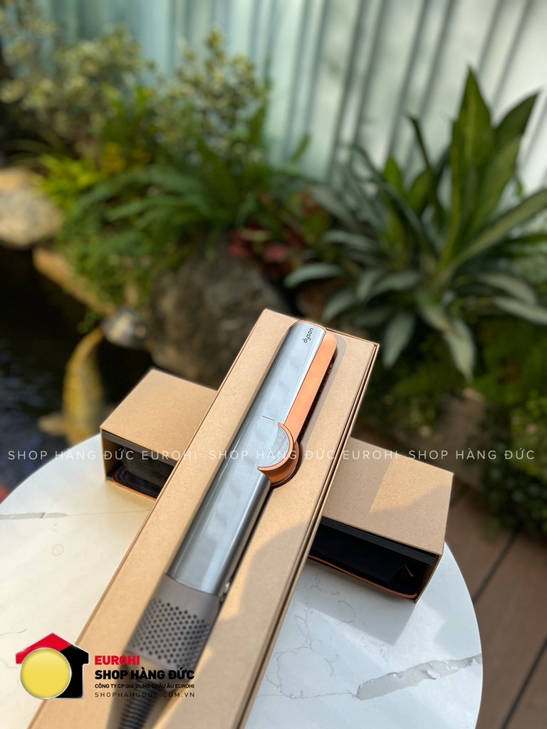 Máy duỗi tóc Dyson Airstrait (Nickel Sáng/Đồng) 408211-01