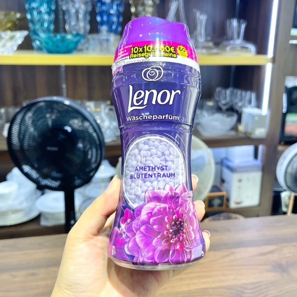 Viên xả vải khô Lenor tím Amethyst