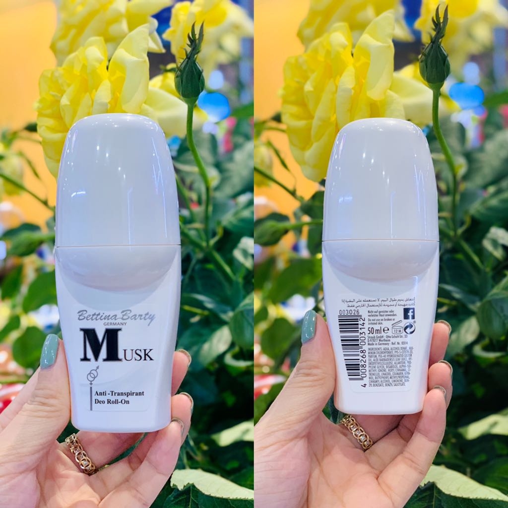 Lăn khử mùi Bettina Barty Musk 50ml