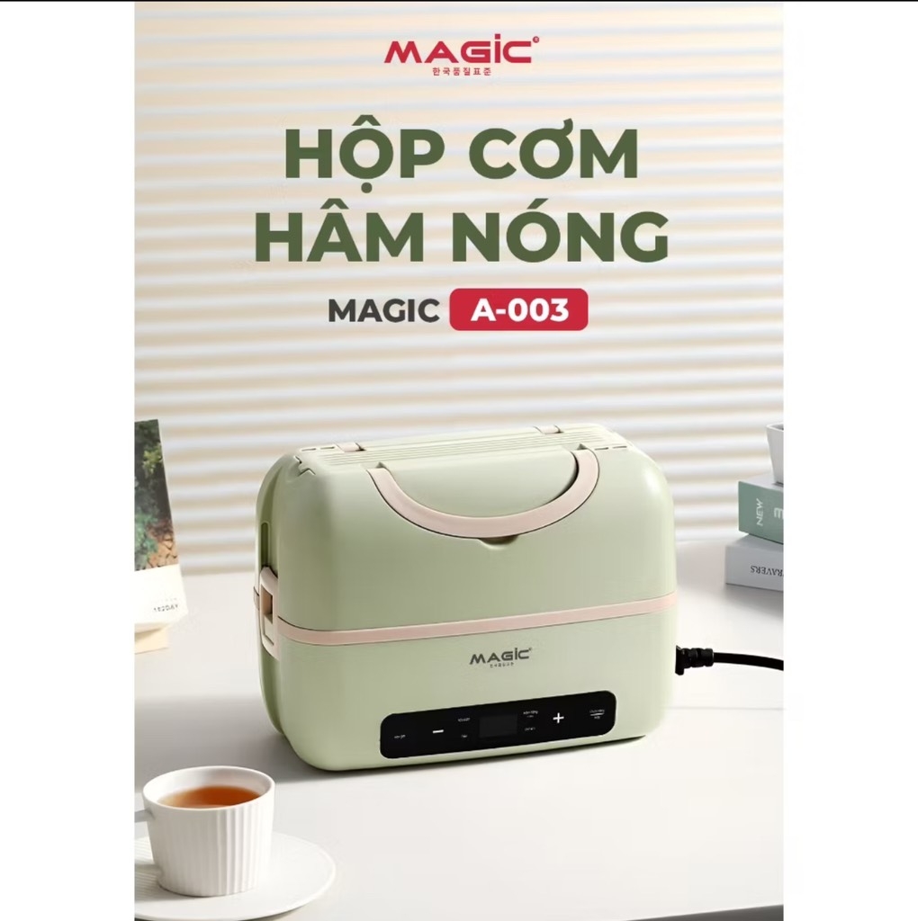Hộp cơm cắm điện Magic A-003 1,2L