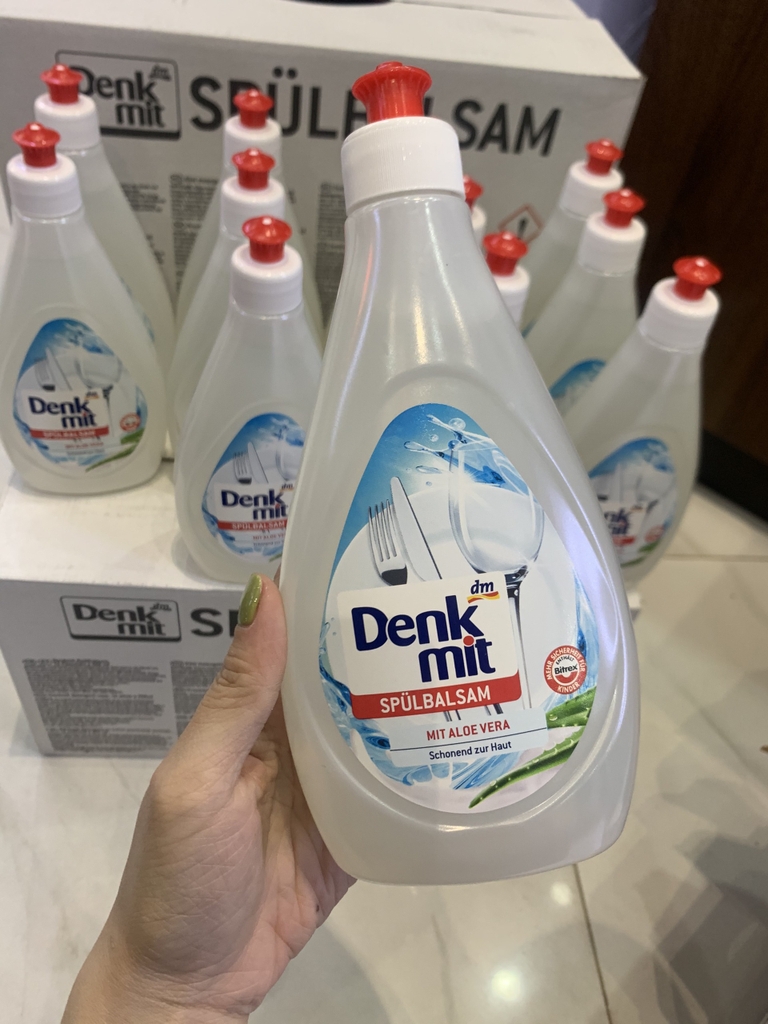 Nước rửa bát Denkmit 500ml (màu trắng)