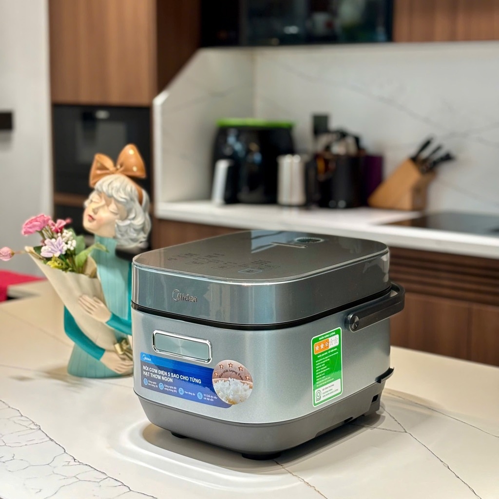 Nồi cơm cao tần Midea MRI180T2BDG 1,8L