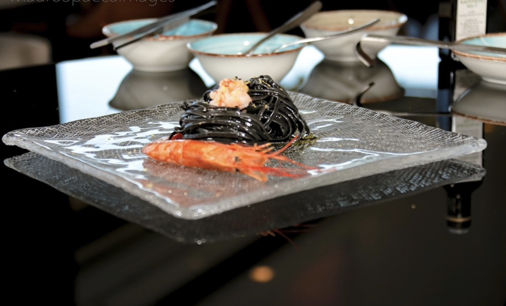 Đĩa vuông pha lê IVV Diamante trắng 27,5cm