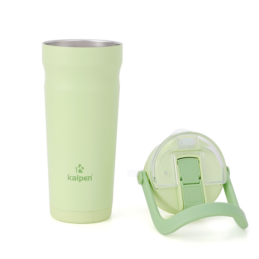 Cốc giữ nhiệt inox Kalpen 700ml màu xanh cốm