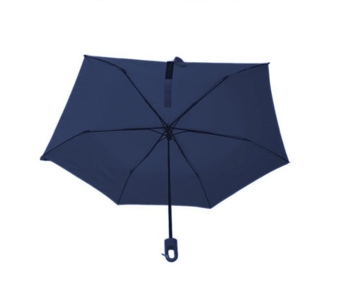 Ô gấp gọn siêu nhẹ có móc treo Kaiyo, màu xanh navy