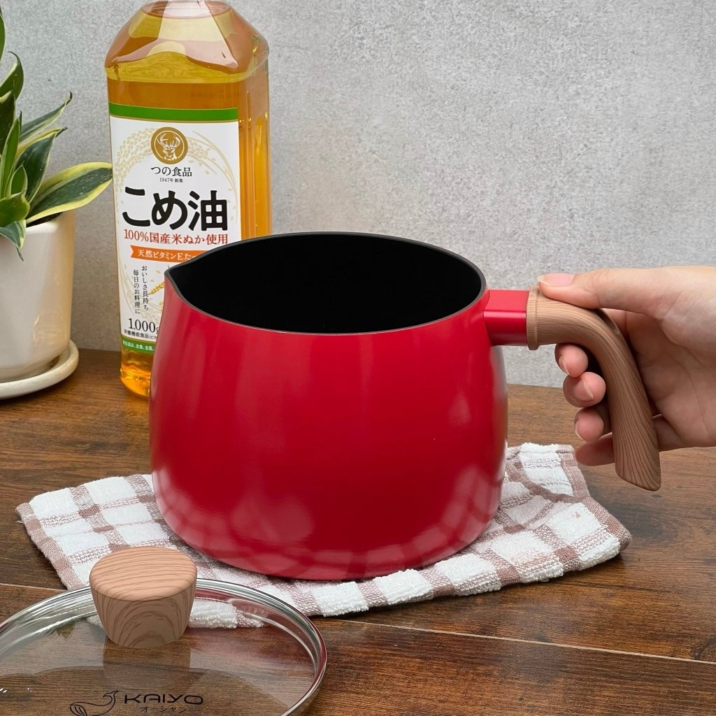 Nồi chống dính Kaiyo 16cm đỏ