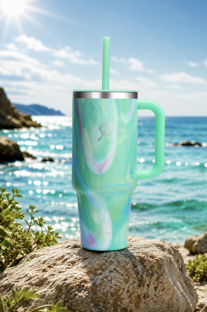 Cốc giữ nhiệt Hydro Flask All Around Travel Tumbler Mermaid 40 OZ 1183ml Green le (LE-S25TT40-G)