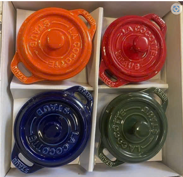 Set 4 nồi sứ mini Staub 10cm (1021553)