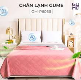 Chăn lạnh Gume 2m*2.3m GM-P6066 màu hồng