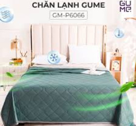 Chăn lạnh Gume 2m*2.3m GM-P6066 màu xanh
