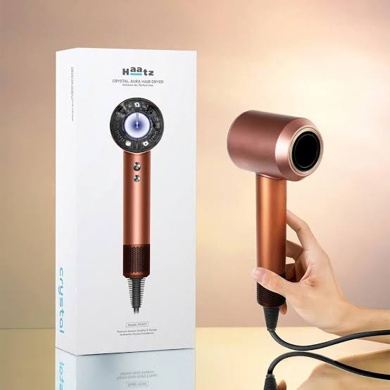 Máy sấy tóc vi mạch trong suốt Haatz Crystal Aura HCA11