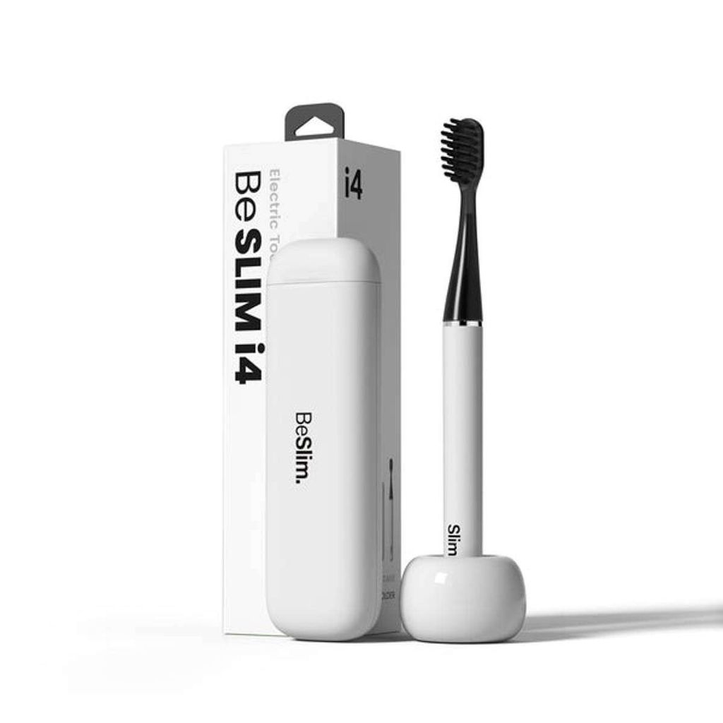 Bàn chải điện Mipow (USA) i4 Ultra Slim Travel Case & Ceramic Holder Ver2 White (CI-900S-T-WT) TRẮNG