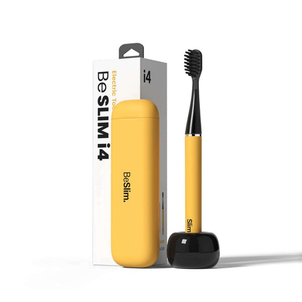 Bàn chải điện Mipow (USA) i4 Ultra Slim Travel Case & Ceramic Holde Ver2 Yellow (CI-900S-T-YW) VÀNG