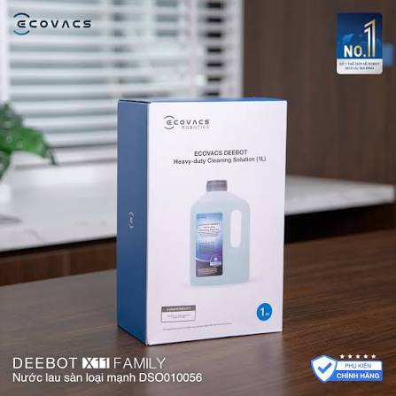 Dung dịch lau sàn dành cho robot Ecovacs X11/X12 1L loại mạnh (DSO010056)