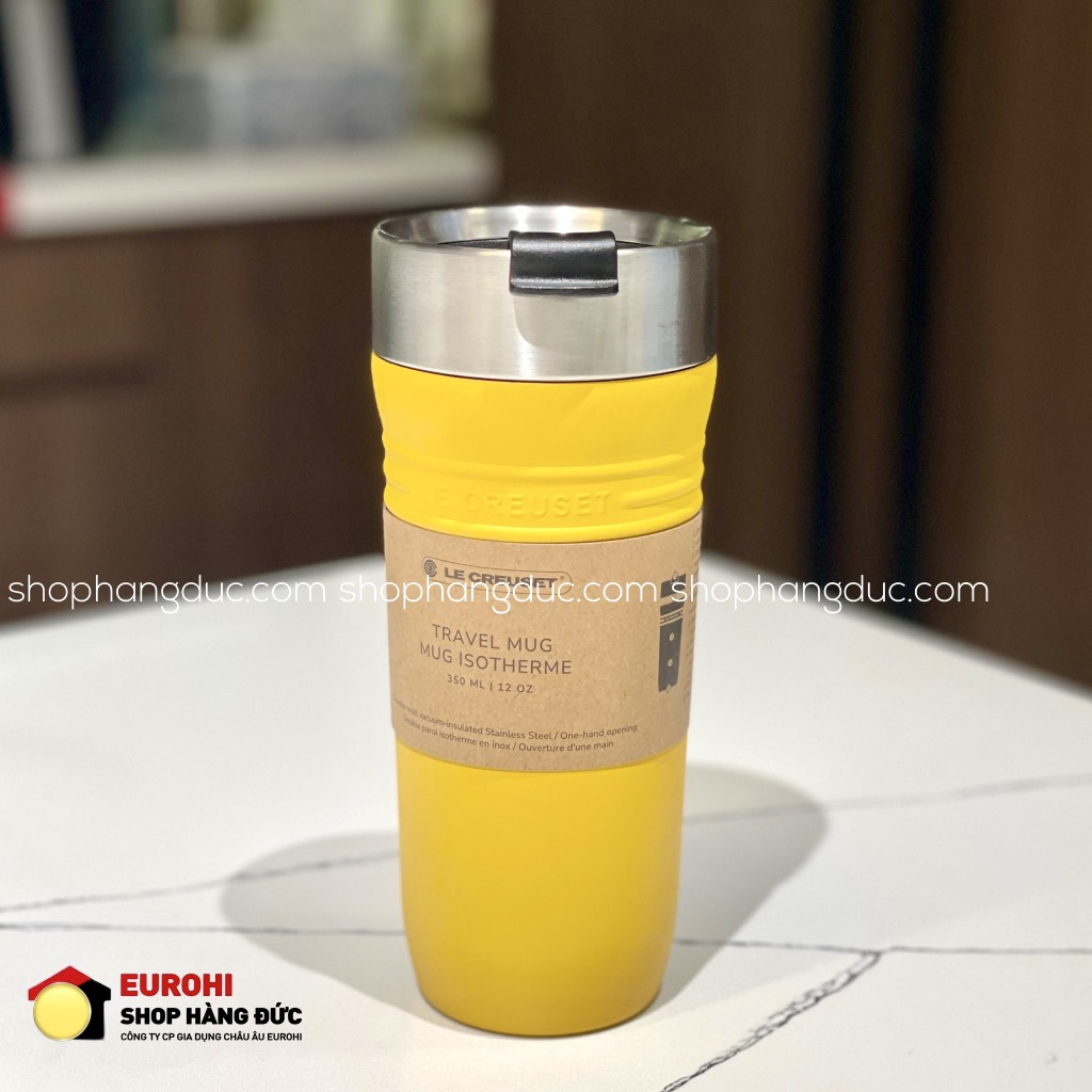Bình giữ nhiệt Le Creuset On The go Nectar 350ml màu vàng (41067196720001)